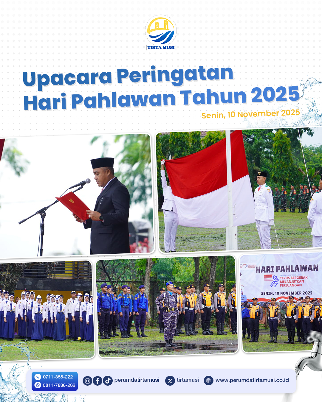 UPACARA MEMPERINGATI HARI PAHLAWAN KE-80