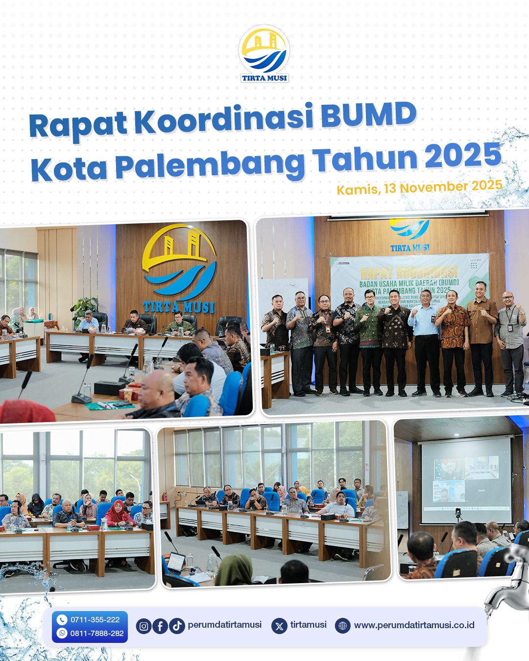 RAPAT KOORDINASI BUMD KOTA PALEMBANG TAHUN 2025