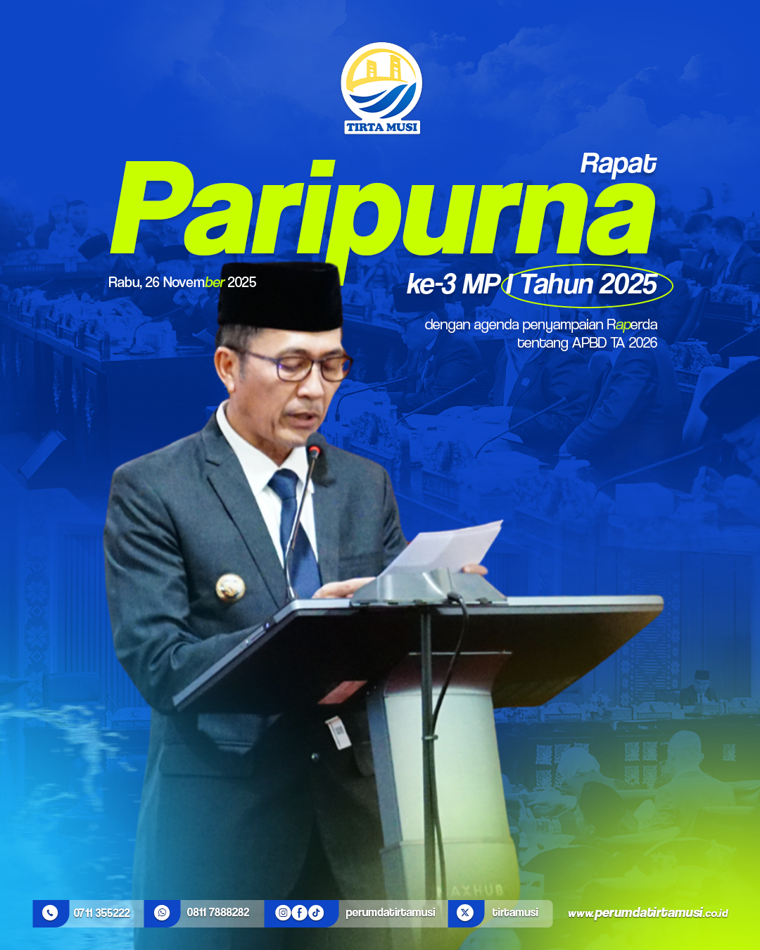 RAPAT PARIPURNA KE-3, MASA PERSIDANGAN 1 TAHUN 2025