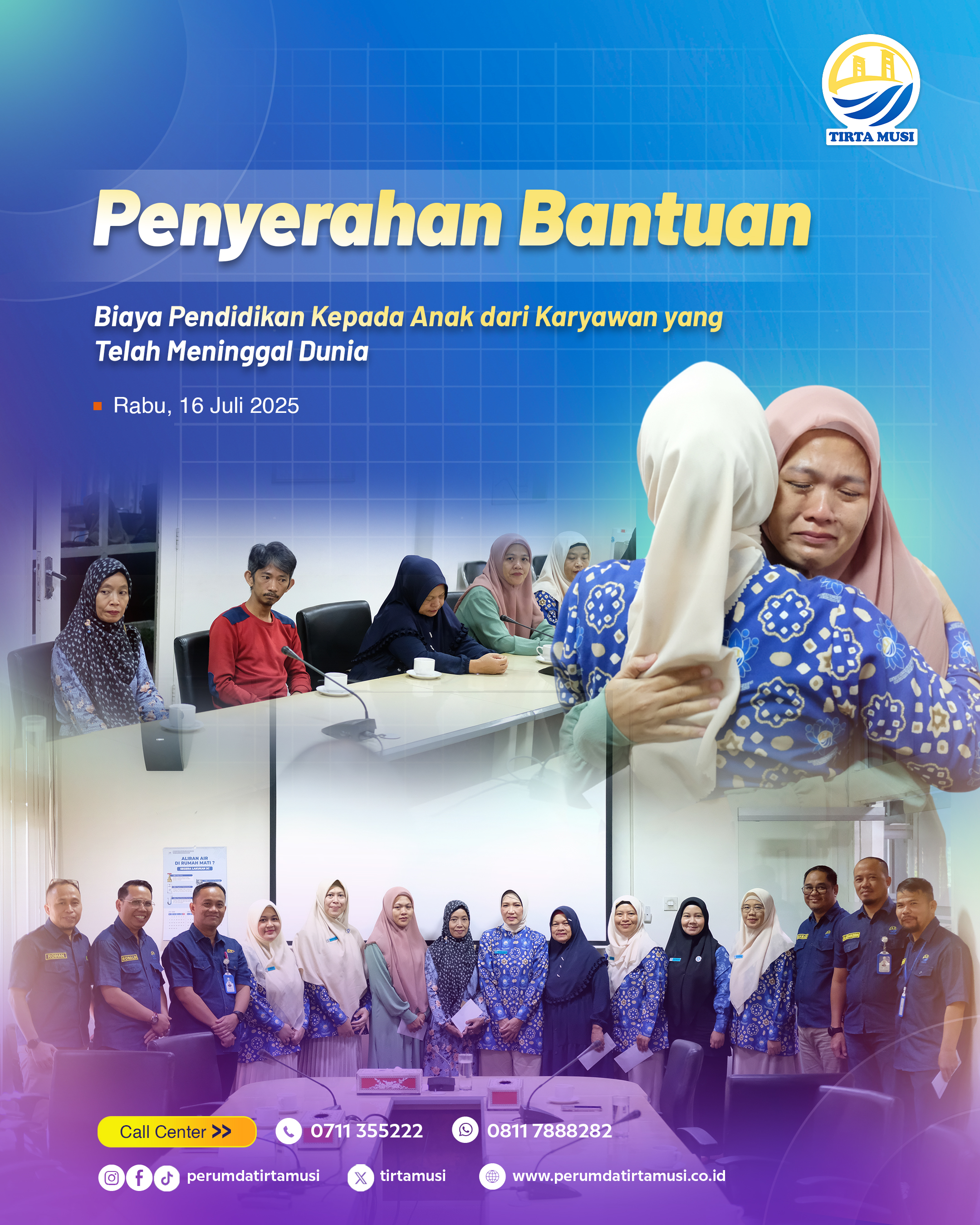 PENYERAHAN BANTUAN PENDIDIKAN