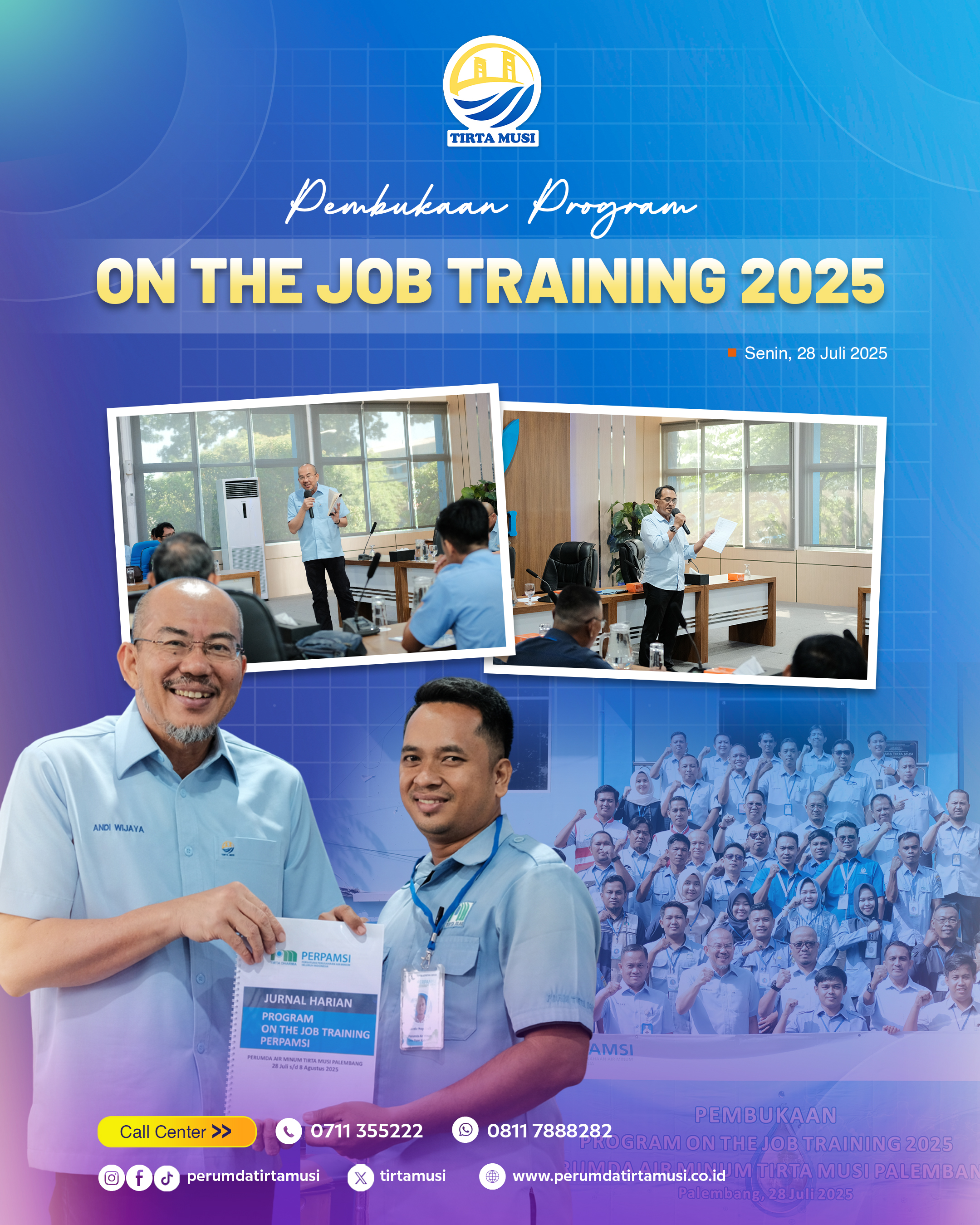 OJT 2025 PERUMDA TIRTA MUSI PALEMBANG