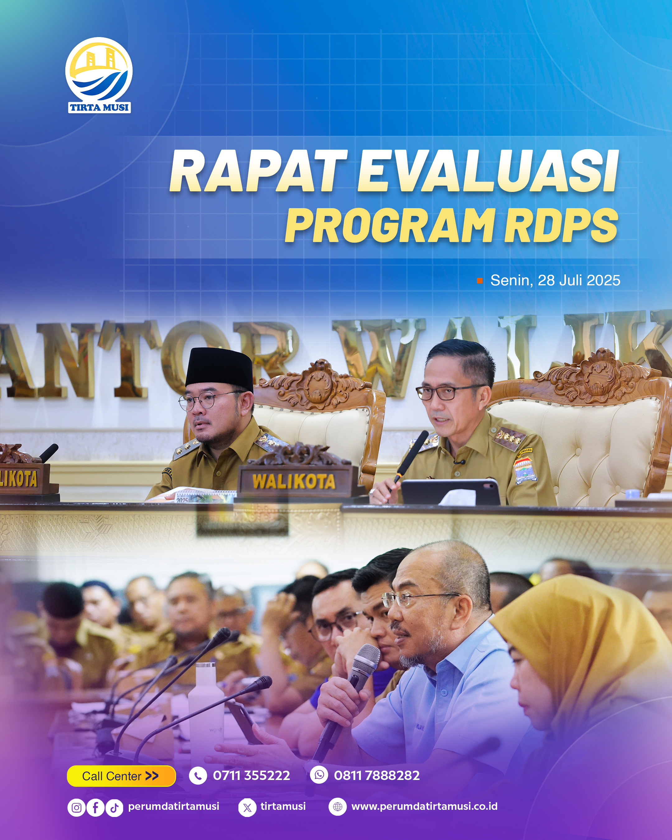 RAPAT EVALUSAI RDPS