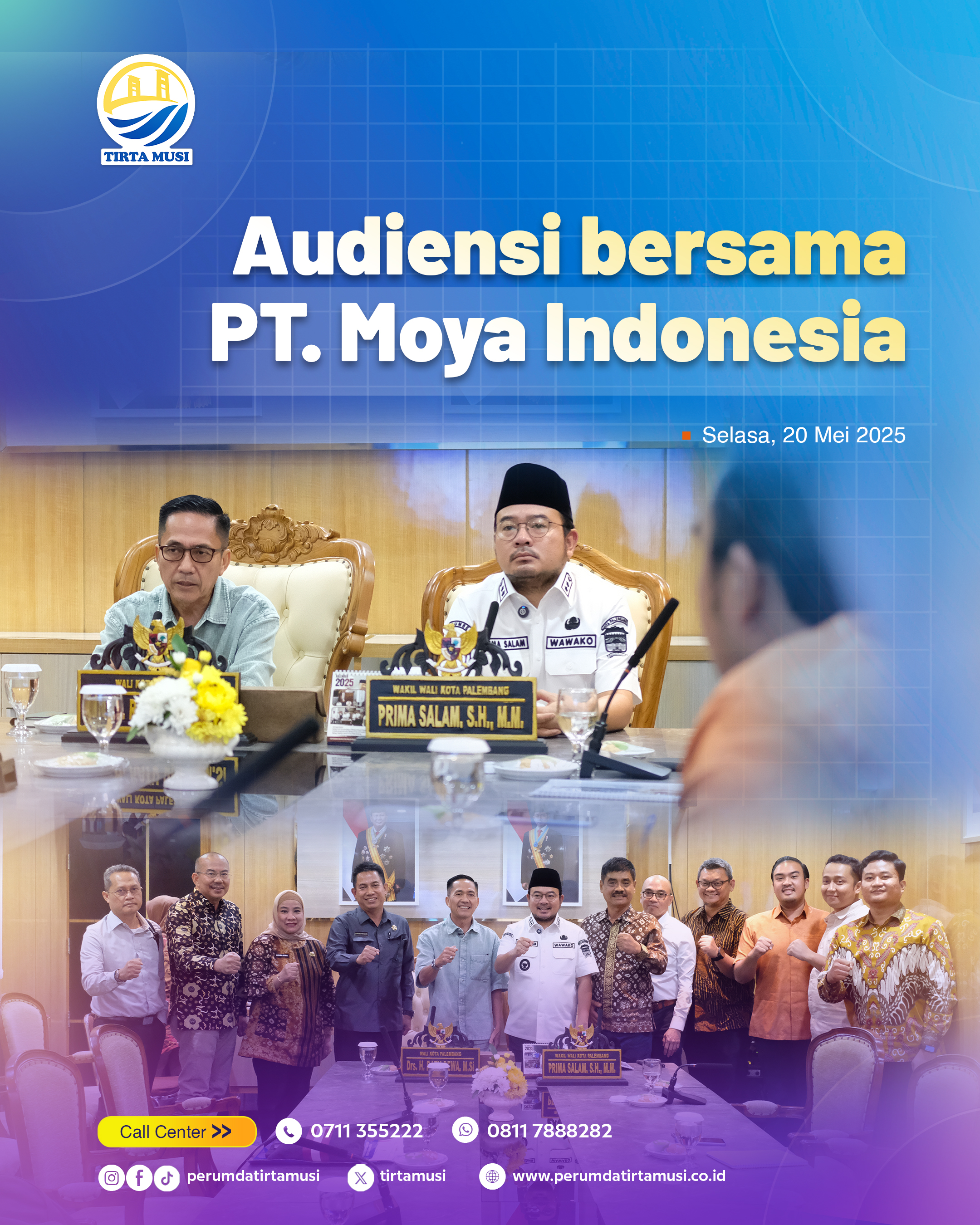 AUDIENSI BERSAMA PT. MOYA INDONESIA