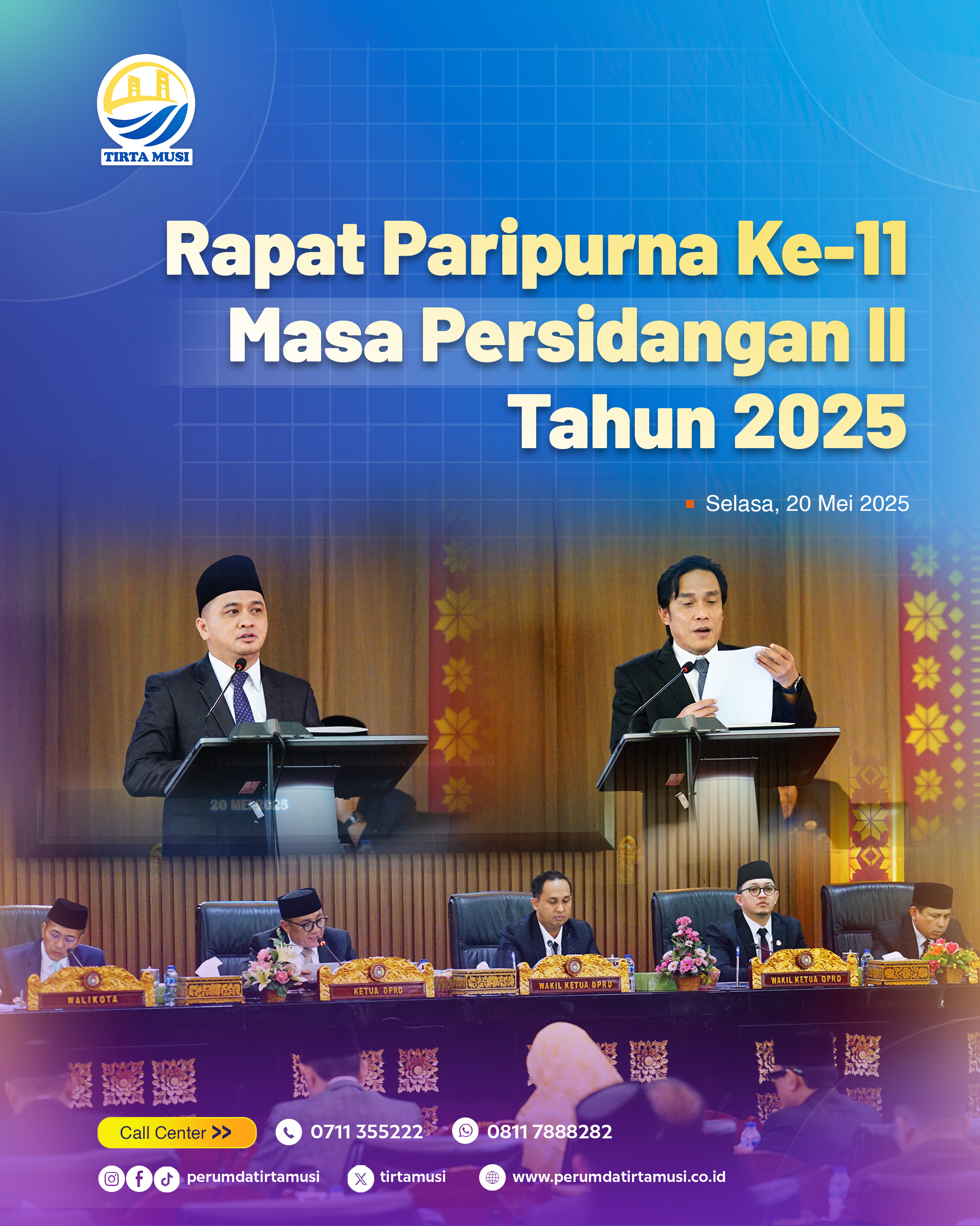 RAPAT PARIPURNA KE-11 MP. II - TAHUN 2025