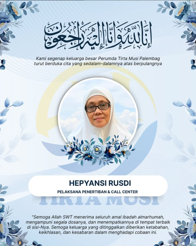 BERITA DUKA ALMH. HEPYANSI RUSDI